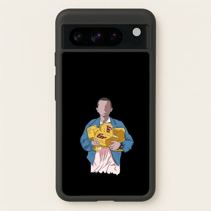 Eleven Faceless Cartoon  - Stranger Things Phone Case for Google Pixel 8 Pro