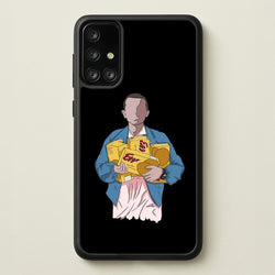 Eleven Faceless Cartoon  - Stranger Things Phone Case for Galaxy A71