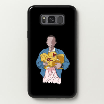 Eleven Faceless Cartoon  - Stranger Things Phone Case for Galaxy S8 Plus