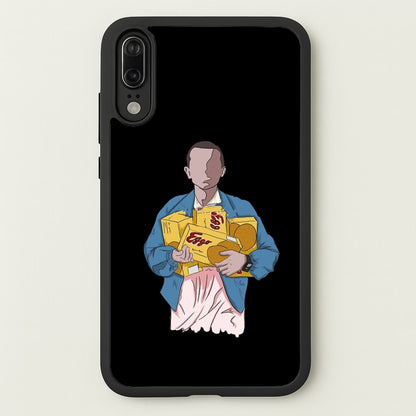 Eleven Faceless Cartoon  - Stranger Things Phone Case for Huawei P20