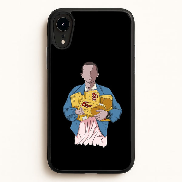 Eleven Faceless Cartoon  - Stranger Things Phone Case for iPhone XR