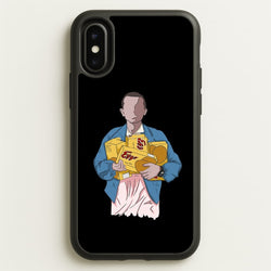 Eleven Faceless Cartoon  - Stranger Things Phone Case for iPhone X / XS