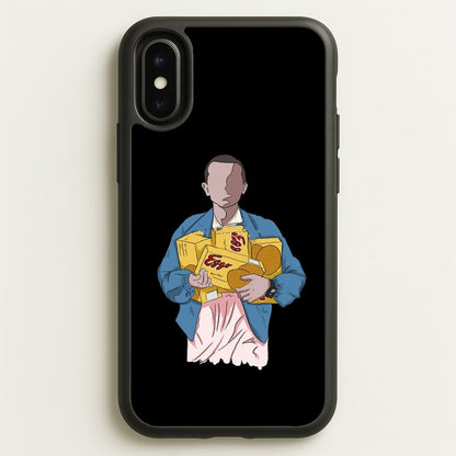 Eleven Faceless Cartoon  - Stranger Things Phone Case for iPhone X / XS