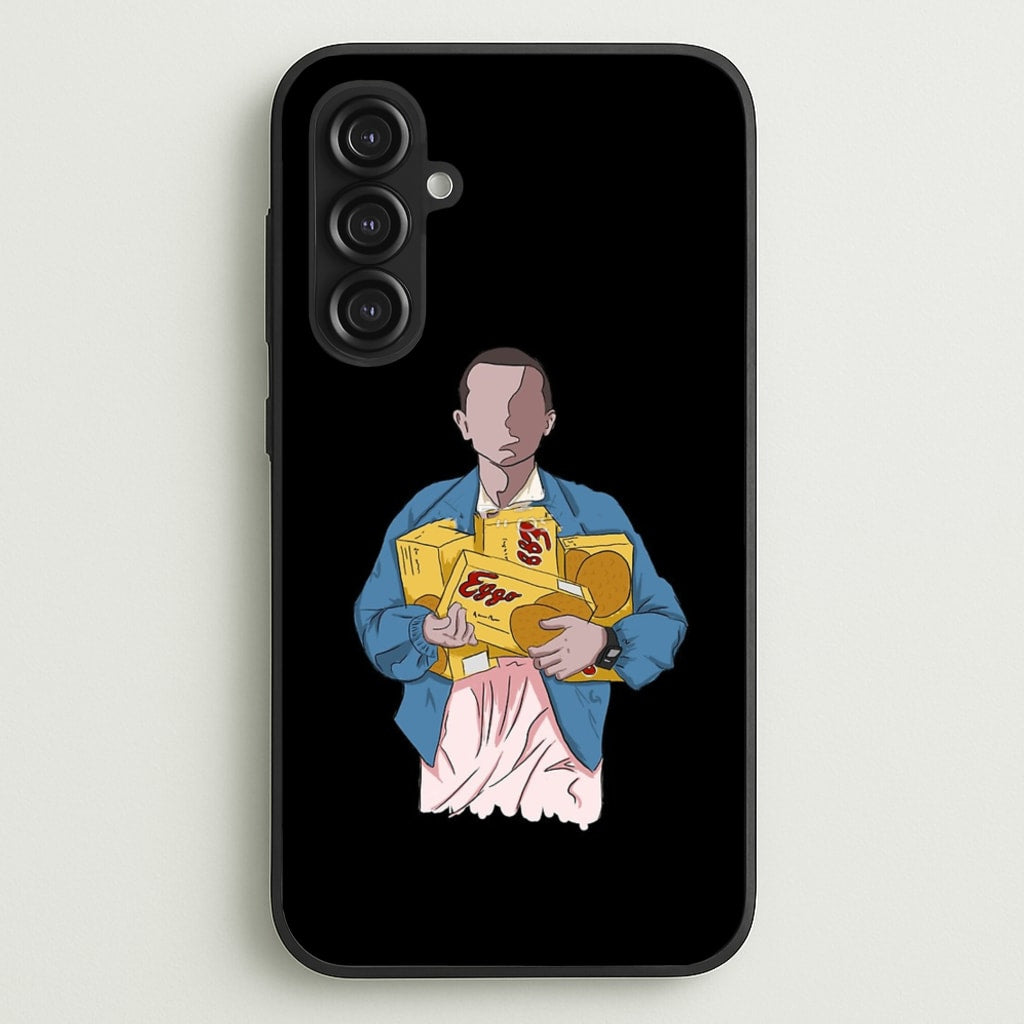 Eleven Faceless Cartoon  - Stranger Things Phone Case for Galaxy S23FE