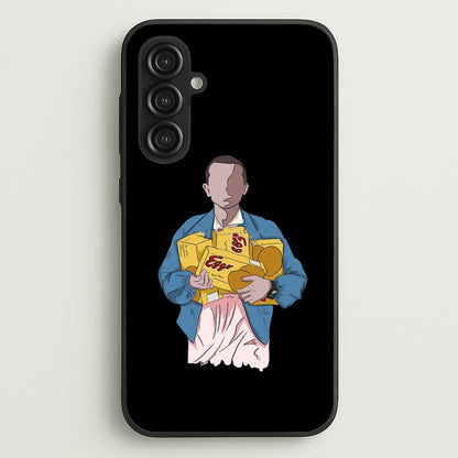 Eleven Faceless Cartoon  - Stranger Things Phone Case for Galaxy S23FE