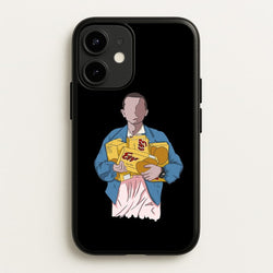 Eleven Faceless Cartoon  - Stranger Things Phone Case for iPhone 12 / 12 Pro