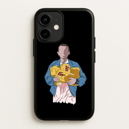 Eleven Faceless Cartoon  - Stranger Things Phone Case for iPhone 12 / 12 Pro