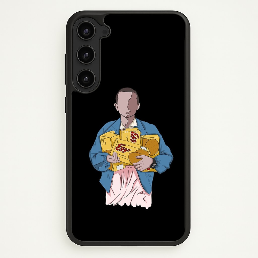 Eleven Faceless Cartoon  - Stranger Things Phone Case for Galaxy S23 Plus