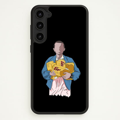 Eleven Faceless Cartoon  - Stranger Things Phone Case for Galaxy S23