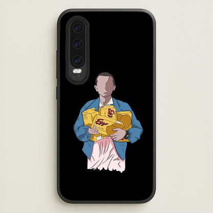 Eleven Faceless Cartoon  - Stranger Things Phone Case for Huawei P30