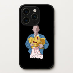 Eleven Faceless Cartoon  - Stranger Things Phone Case for iPhone 15 Pro