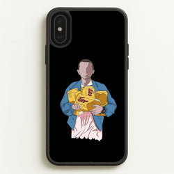 Eleven Faceless Cartoon  - Stranger Things Phone Case for iPhone XS Max
