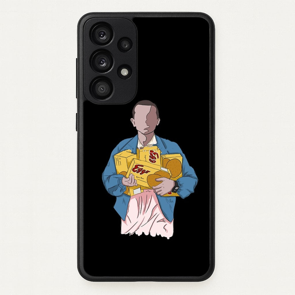Eleven Faceless Cartoon  - Stranger Things Phone Case for Galaxy A53
