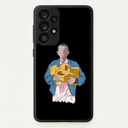 Eleven Faceless Cartoon  - Stranger Things Phone Case for Galaxy A53
