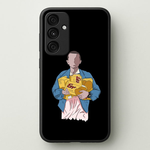Eleven Faceless Cartoon  - Stranger Things Phone Case for Galaxy A35