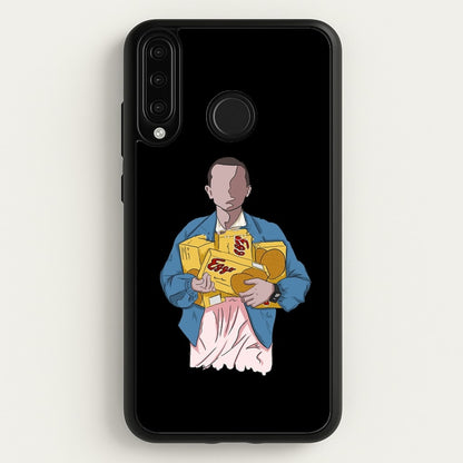 Eleven Faceless Cartoon  - Stranger Things Phone Case for Huawei P30 Lite