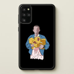 Eleven Faceless Cartoon  - Stranger Things Phone Case for Galaxy S20 Plus