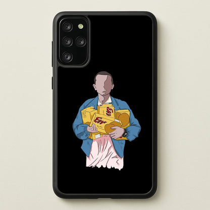 Eleven Faceless Cartoon  - Stranger Things Phone Case for Galaxy S20 Plus