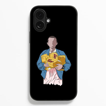 Eleven Faceless Cartoon  - Stranger Things Phone Case for iPhone 16 Plus