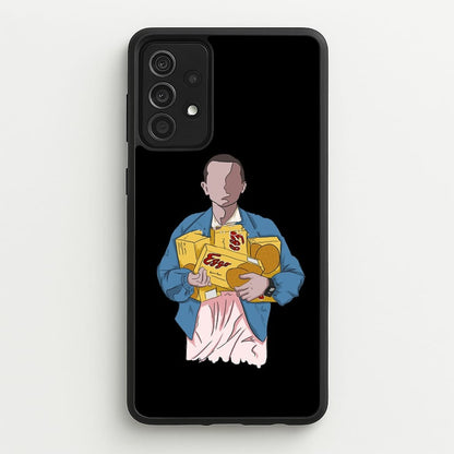 Eleven Faceless Cartoon  - Stranger Things Phone Case for Galaxy A52 / A52s