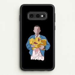 Eleven Faceless Cartoon  - Stranger Things Phone Case for Galaxy S10e