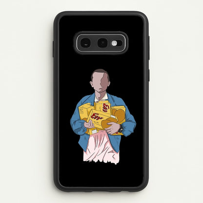 Eleven Faceless Cartoon  - Stranger Things Phone Case for Galaxy S10e