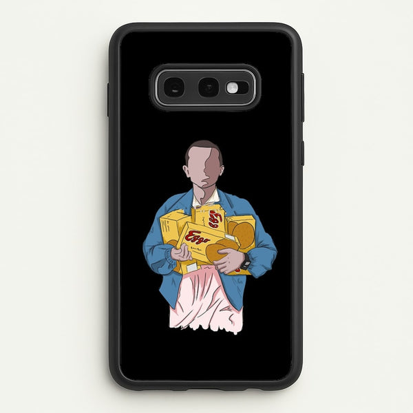 Eleven Faceless Cartoon  - Stranger Things Phone Case for Galaxy S10e