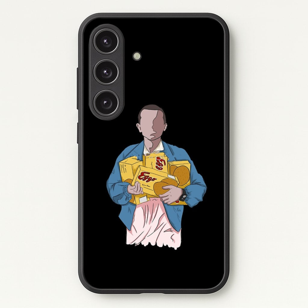 Eleven Faceless Cartoon  - Stranger Things Phone Case for Galaxy S24 Plus