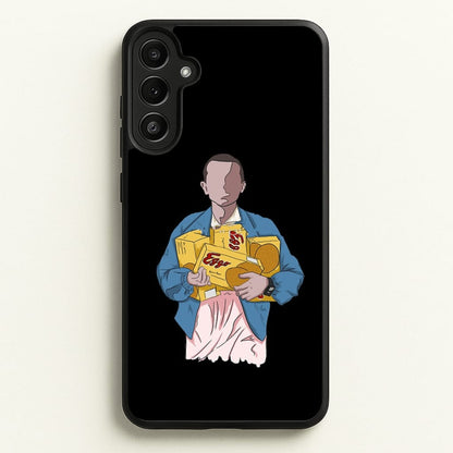 Eleven Faceless Cartoon  - Stranger Things Phone Case for Galaxy A34