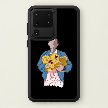 Eleven Faceless Cartoon  - Stranger Things Phone Case for Galaxy S20 Ultra