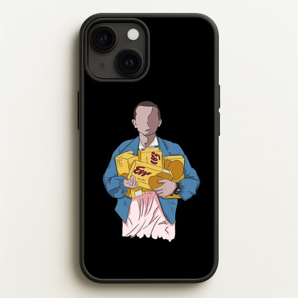 Eleven Faceless Cartoon  - Stranger Things Phone Case for iPhone 13 Mini