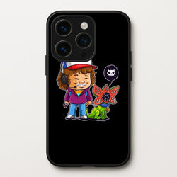 Dustin and The Demogorgon  - Stranger Things Phone Case for iPhone 15 Pro Max