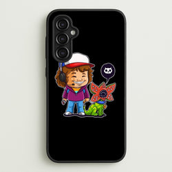 Dustin and The Demogorgon  - Stranger Things Phone Case for Galaxy A14