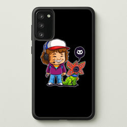 Dustin and The Demogorgon  - Stranger Things Phone Case for Galaxy S20FE