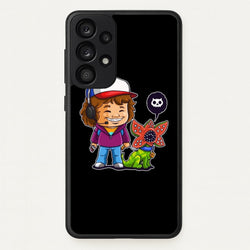 Dustin and The Demogorgon  - Stranger Things Phone Case for Galaxy A53
