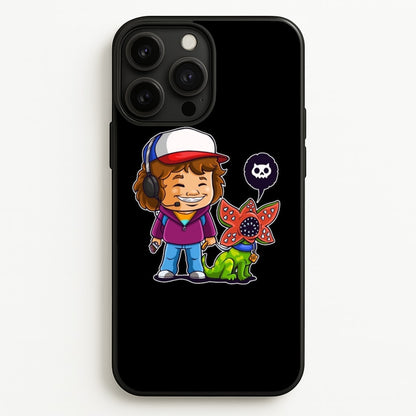 Dustin and The Demogorgon  - Stranger Things Phone Case for iPhone 13 Pro Max