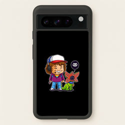 Dustin and The Demogorgon  - Stranger Things Phone Case for Google Pixel 8 Pro