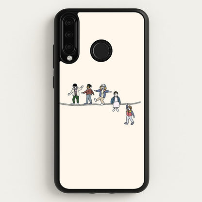 Stranger Acrobats  - Stranger Things Phone Case for Huawei P30 Lite