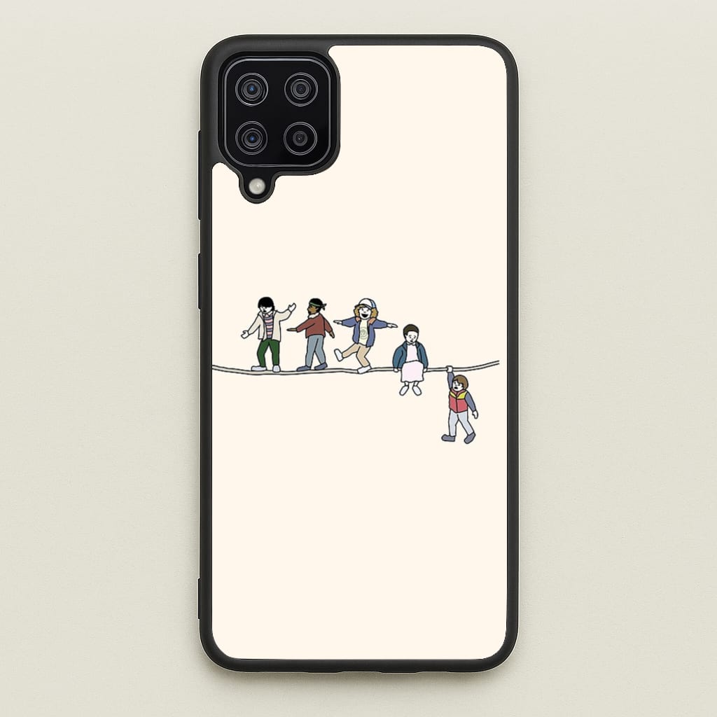 Stranger Acrobats  - Stranger Things Phone Case for Galaxy A12