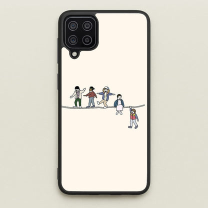 Stranger Acrobats  - Stranger Things Phone Case for Galaxy A12