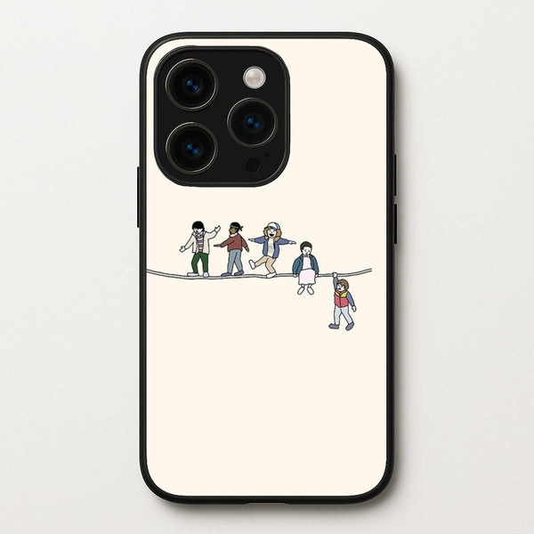 Stranger Acrobats  - Stranger Things Phone Case for iPhone 14 Pro