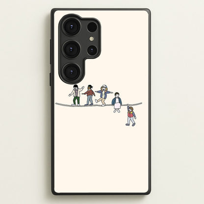 Stranger Acrobats  - Stranger Things Phone Case for Galaxy S25 Ultra
