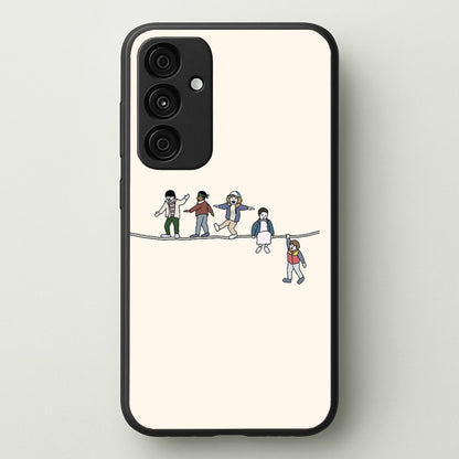 Stranger Acrobats  - Stranger Things Phone Case for Galaxy A35