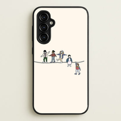 Stranger Acrobats  - Stranger Things Phone Case for Galaxy A54