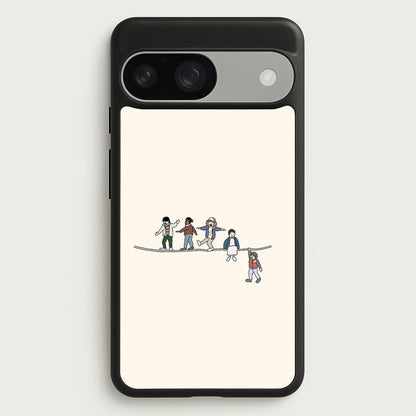 Stranger Acrobats  - Stranger Things Phone Case for Google Pixel 9 / 9 Pro