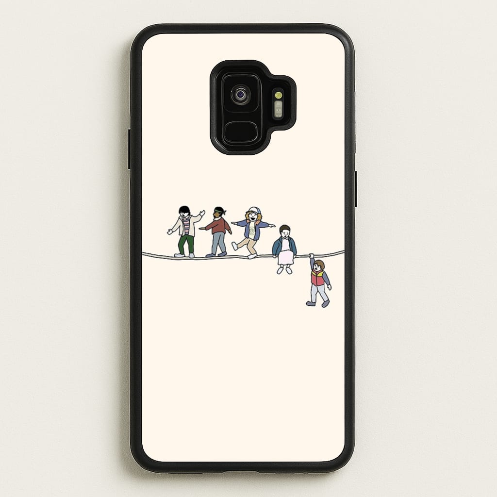Stranger Acrobats  - Stranger Things Phone Case for Galaxy S9