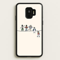 Stranger Acrobats  - Stranger Things Phone Case for Galaxy S9