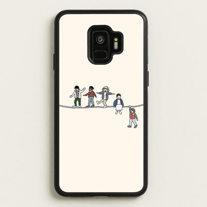 Stranger Acrobats  - Stranger Things Phone Case for Galaxy S9