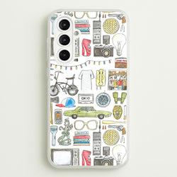 Stranger Objects Illustration  - Stranger Things Phone Case for Galaxy A16