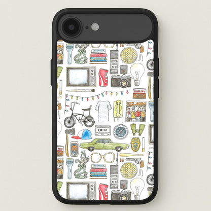 Stranger Objects Illustration Phone Case for iPhone 17 Air